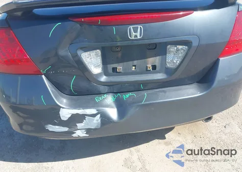 2007 Honda Accord 2.4 Lx из США, поврежденный, VIN 3HGCM56427G702658